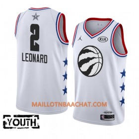 Maillot NBA Toronto Raptors Kawhi Leonard 2 2019 All-Star Jordan Brand Blanc Swingman - Enfant